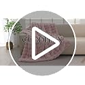 Cozy Fluffy Plush Faux Fur Blanket Pink 50x60 Inch Super Soft Fuzzy Thick Throw Blanket for Sofa Couch Bed