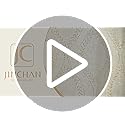 jinchan Boho Linen Blend Beige Farmhouse Curtains 84 Inch Length 2 Panels Set Blue Embroidered Leaf Living Room Ogee Geometry Drapes Light Filtering Curtains Grommet Blue on Flax