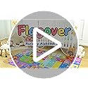 Kids Rug for Playroom Classroom, ABC Alphabet Numbers Play Toddlers Rugs, 3x5 Learning Educational Bedroom Floor Mat, Washable Baby Carpet for Boys Room, Nursery, Preschool, Daycare