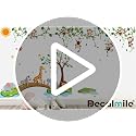 decalmile Large Jungle Animal Tree Wall Decals Giraffe Koala Leopard Safari Wall Stickers Baby Nursery Kids Bedroom Toddler Room Wall Decor