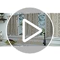 jinchan 95% Blackout Boho Kitchen Curtains 36 Inches Cafe Tier Curtains Bohemian Small Drapes for Bedroom RV Basement Half Window Room Darkening Thermal Insulated 2 Panels Black on Beige