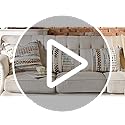 AmHoo Set of 2 Chenille Striped Textured Boho Throw Pillow Covers Aesthetic with Tassels Woven Decorative Pillow Case for Couch Bed Sofa Bedroom Modern Funky 18 x 18-Inch Brown