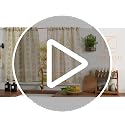 jinchan Boho Kitchen Curtains Linen Tier Curtains 36 Inches Bohemian Cafe Small Drapes Striped Mudcloth Farmhouse for Bathroom RV Camper Light Filtering Rod Pocket 2 Panels Black on Beige
