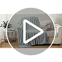 BATTILO HOME Olive Green Chenille Throw Blanket for Couch, Cozy Knit Throw Blanket for Bed Sofa Outdoor, Super Soft Warm Green Blankets Chenille Blankets for Home Decor, 51"x67"