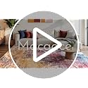 Macgace Washable Abstract Runner Rug, 2x6 Modern Area Rugs with Non-Slip Rubber Backed for Kitchen, Thin but Soft Contemporary Carpet Bedroom Entryway Hallway Decor, Pink