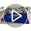 Blue Shag Area Rug for Bedroom, 4x6 Fluffy Shaggy Rugs for Living Room Boys Kids Nursery, Ultra Soft Comfy, Modern Fuzzy Plush Carpet for Girls Teen Dorm Indoor Home Decor, Upgrade Non-Slip