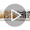 Adabana Decorative Boho Throw Pillow Covers 12x20, Lumbar Tufted Pillows Cover for Couch Bed, Sun Sunshine Pillow Cover for Kids