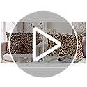 EMMTEEY Cheetah Print Pillow Covers, Western 18x18 Throw Pillow Cover Set of 2 Leopard Print Couch Pillow Cases Decorative Square Throw Pillows for Home Living Room Bedroom Bed Sofa Cushion Cover