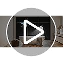 Petaholic 100% Blackout Curtains for Bedroom, Portable DIY Window Blinds, No Drill Window Shades & Blackout Blinds with Stickers & Tabs for Travel, Dorm Room, Media Room (118" x 57")