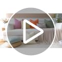 SAVORI Down Feather Throw Pillow Inserts 12x20 Euro Pillow Inserts, Soft Fluffy Throw Pillows with Cotton Cover, Decorative Throw Pillows for Couch Sofa Bed-White