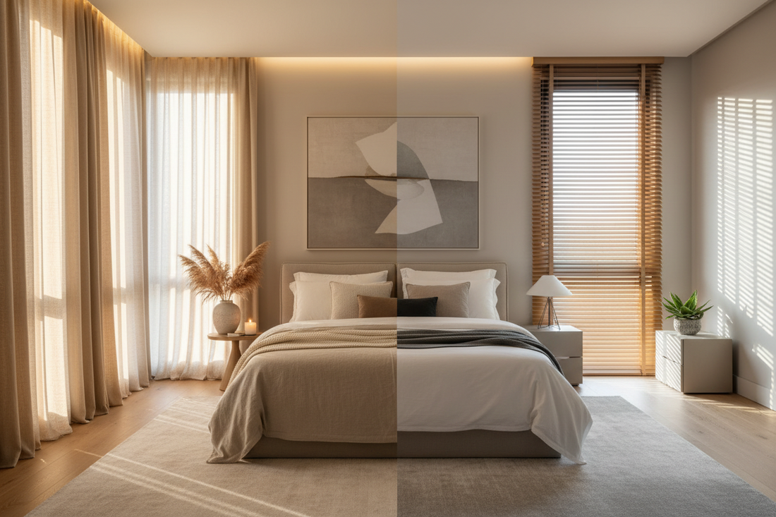 Curtains vs. Blinds for a Bedroom: Which Window Treatment Is Best for Style, Sleep, and Privacy?