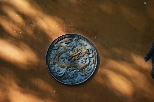 How to Style a 3 Piece Dragon Wall Sculpture in a Small Entryway
