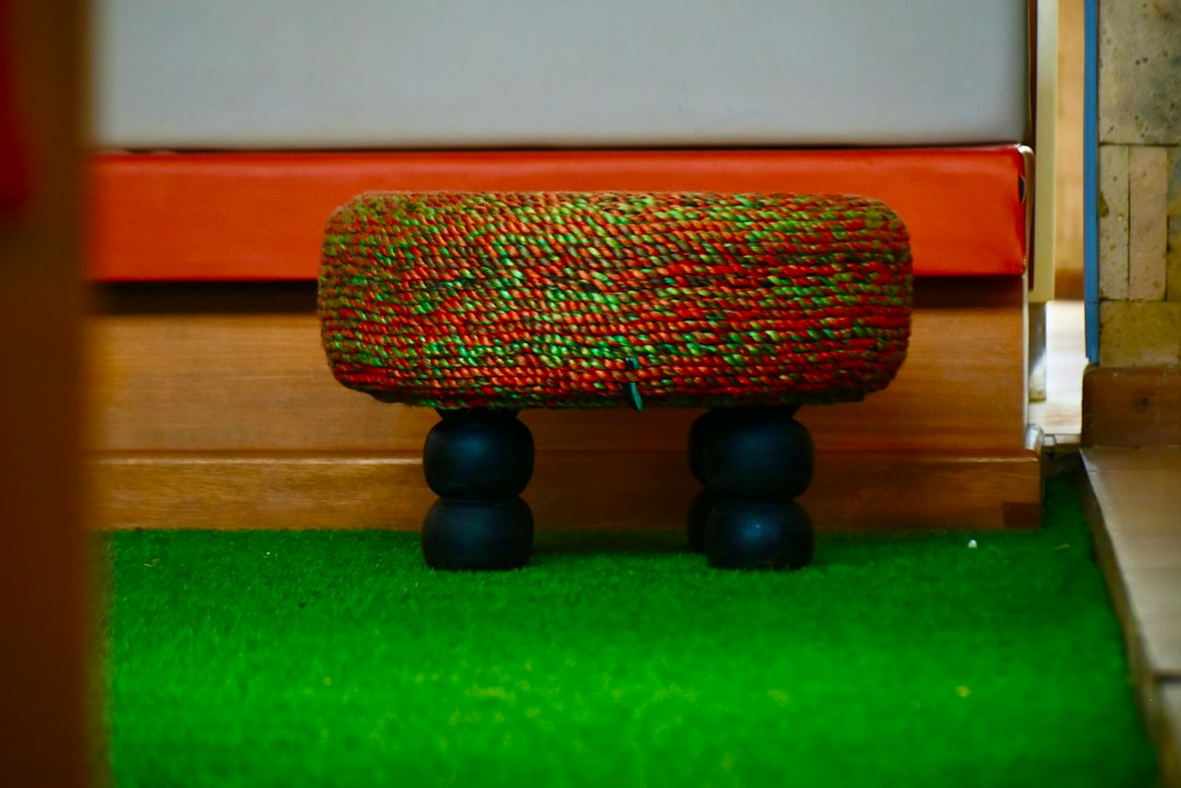How to Style a Jute Knit Pouf in a Small Living Room Without Adding Clutter