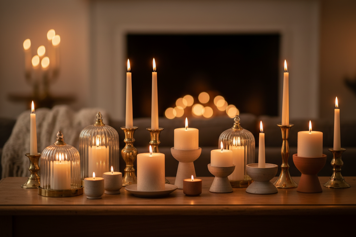 Candles & Holders