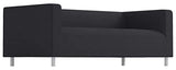 The Klippan Loveseat Cover Replacement is Custom Made Compatible for IKEA Klippan Loveseat Slipcover, A Sofa Cover Replacement. Cover Only! (Flax Black)