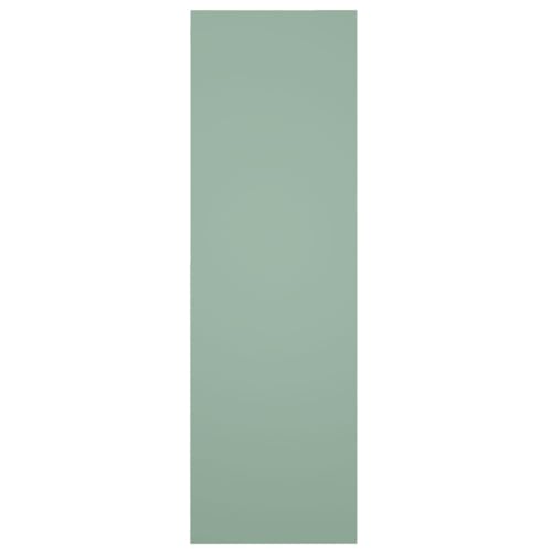 15"W x 51"H True Fit PVC Two Panel Chevron Modern Style Fixed Mount Shutters, Seaglass (Per Pair - Hardware Not Included)