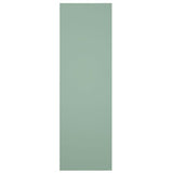 18"W x 52"H True Fit PVC Two Panel Chevron Modern Style Fixed Mount Shutters, Seaglass (Per Pair - Hardware Not Included)