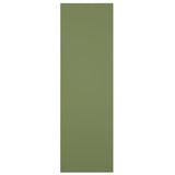 18"W x 42"H True Fit PVC Two Panel Chevron Modern Style Fixed Mount Shutters, Moss Green (Per Pair - Hardware Not Included)