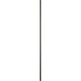Mid America P21243018 Custom Two Equal, Raised Panel Shutter (Per Pair), 12"W x 43"H, Tuxedo Grey