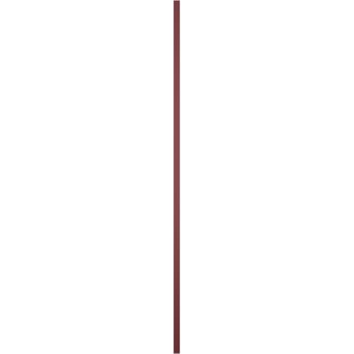 Builders Edge 14.75 in. W x 35 in. H Builders Edge, Standard Two Equal Panels, Raised Panel Shutters, Includes Matching Installation Spikes (Per Pair), 078 - Wineberry