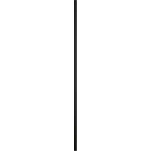 Mid America P21435002 Custom Two Equal, Raised Panel Shutter (Per Pair), 14 1/2"W x 35"H, Black