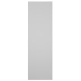 12"W x 45"H True Fit PVC Farmhouse/Flat Panel Combination Fixed Mount Shutters, White (Per Pair - Hardware Not Included)
