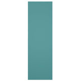 Ekena Millwork 15"W x 28"H True Fit PVC Farmhouse/Flat Panel Combination Fixed Mount Shutters, Pure Turquoise (Per Pair - Hardware Not Included)