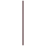 12"W x 30"H True Fit PVC Farmhouse/Flat Panel Combination Fixed Mount Shutters, Wine Red (Per Pair - Hardware Not Included)