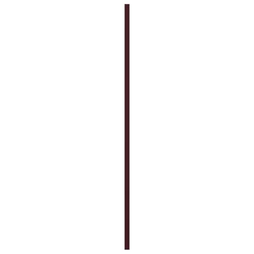 12"W x 25"H True Fit PVC Farmhouse/Flat Panel Combination Fixed Mount Shutters, Wine Red (Per Pair - Hardware Not Included)