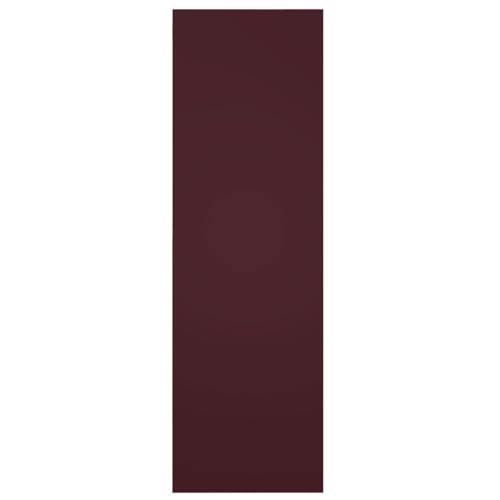 12"W x 25"H True Fit PVC Farmhouse/Flat Panel Combination Fixed Mount Shutters, Wine Red (Per Pair - Hardware Not Included)