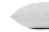 SNUG&COZY Luxury Goose Down Feather Pillow Inserts - 20x20IN, Double Layered Down-Proof Design, Ultra-Soft Cover, High Fill Weight, Pack of 2, White