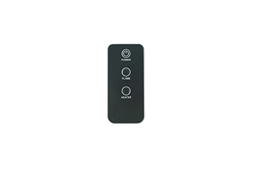 Remote Control for Charmglow 28EF010GRA 33EF010GRA 18EF010GAA 23EF010GRA Electric Fireplace Infrared Quartz Space Heater