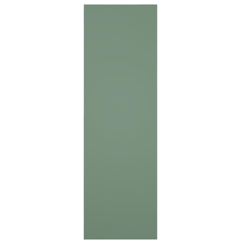 18"W x 47"H True Fit PVC Two Panel Chevron Modern Style Fixed Mount Shutters, Track Green (Per Pair - Hardware Not Included)