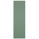 18"W x 46"H True Fit PVC Two Panel Chevron Modern Style Fixed Mount Shutters, Track Green (Per Pair - Hardware Not Included)