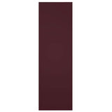 18"W x 44"H True Fit PVC Two Panel Chevron Modern Style Fixed Mount Shutters, Wine Red (Per Pair - Hardware Not Included)