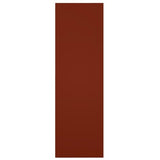 18"W x 47"H True Fit PVC Two Panel Chevron Modern Style Fixed Mount Shutters, Pepper Red (Per Pair - Hardware Not Included)