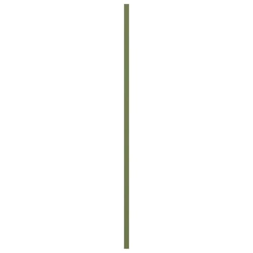 18"W x 41"H True Fit PVC Two Panel Chevron Modern Style Fixed Mount Shutters, Moss Green (Per Pair - Hardware Not Included)