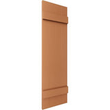 14"W x 29"H Lifetime Vinyl, TailorMade Four Board Joined (2 Batten), Board-n-Batten Shutters, w/Shutter-Loks (Per Pair), Treated Cedar