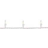 Northlight Mini Incandescent Christmas Lights - Clear - 4' White Wire - 10ct