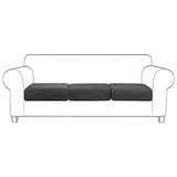 Stretch Velvet Plush Cushion Cover Reversible Cushion Protector Slipcovers Sofa Cushion Protector Covers