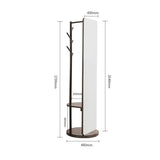 FKEE55UED Floor Full-Length Floor Mirror, Rotating, Clothing Store Coat Rack and Fitting Room Mirror