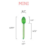 Creative Hobbies 5GN9 Mini Flame Shape Pin Light Ornaments - 250 Piece Small Multi-Color Pack for Ceramic Christmas Trees and DIY Projects