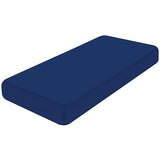 Smiry Printed Couch Cushion Covers, Stretch Soft Couch Covers for Sofa, Washable Non-Slip Sofa Slipcover Furniture Protector for Indoor and Outdoor (Large, Navy)