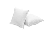 SNUG&COZY Luxury Goose Down Feather Pillow Inserts - 20x20IN, Double Layered Down-Proof Design, Ultra-Soft Cover, High Fill Weight, Pack of 2, White