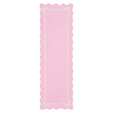 Garvee Scalloped Bow Runner Rug 2x6 Washable Kitchen Runner Rug Non-Slip