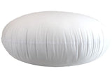 MoonRest Round Pillow Insert Hypoallergenic Polyester Form Stuffer-%100 Cotton Blend Covering for Sofa Sham, Decorative Pillow, Cushion and Bed - 12 Inch Diameter