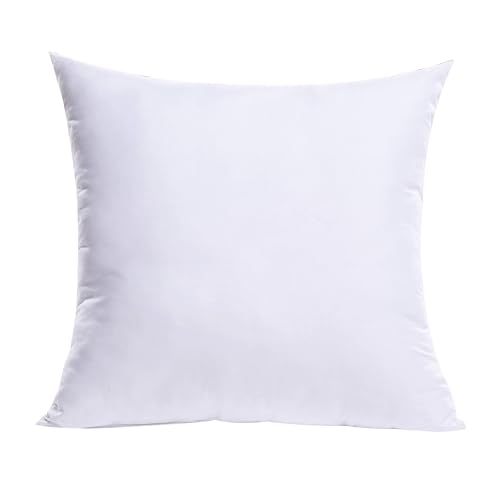MIULEE 16x16 Inch Throw Pillow Insert for Couch Sofa Bed