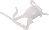No Ladder 25 Count Clear Gutter and Shingle Clips by Dyno Seasonal Solutions - Each Box Decorates Up to 50'