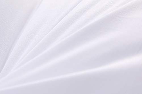 Acanva Fluffy Pillow Insert for Bed Sleeping, Decorative Stuffer Cushion Sham Filler, Queen 20x30 (Pack of 1), White