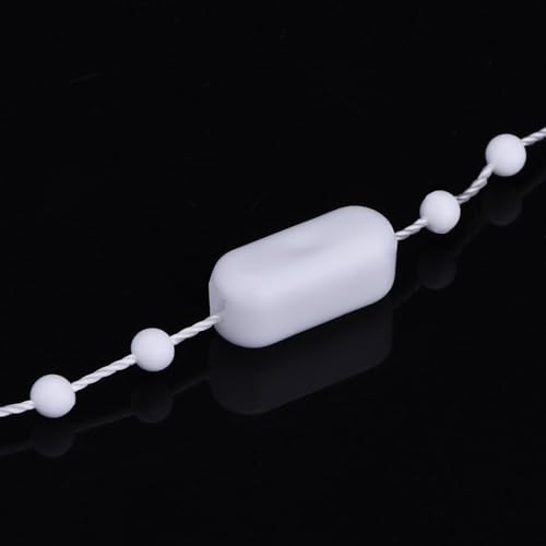 20 Pcs Vertical Chain Connector for Roman Blinds Replacement Clips for Chain and Cord(Plastic,Classic)